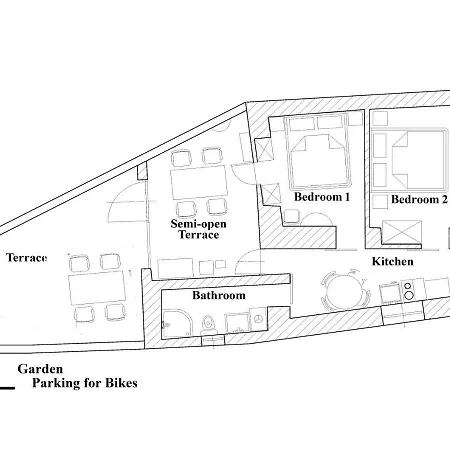 Alena With Terrace And Garden Center Apartman